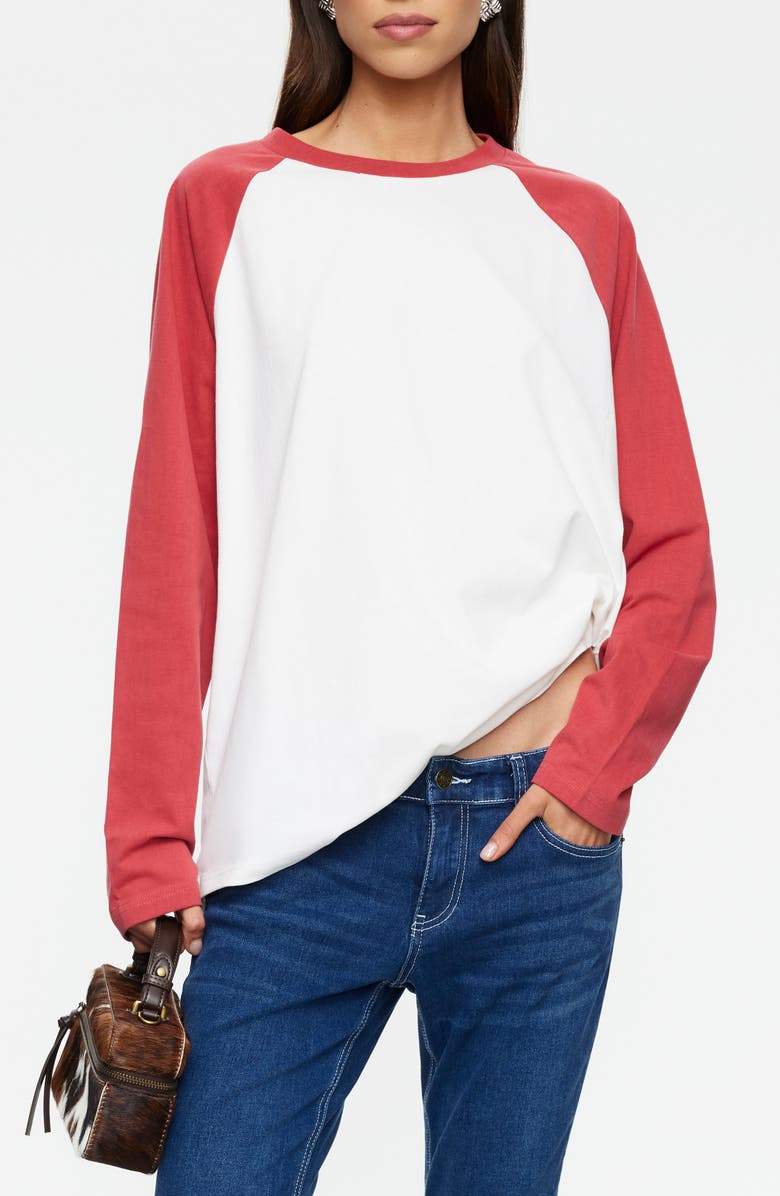 LIONESS Kravitz T-Shirt, Main, color, Crimson