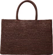 Lié Studio Small Woven Raffia Tote