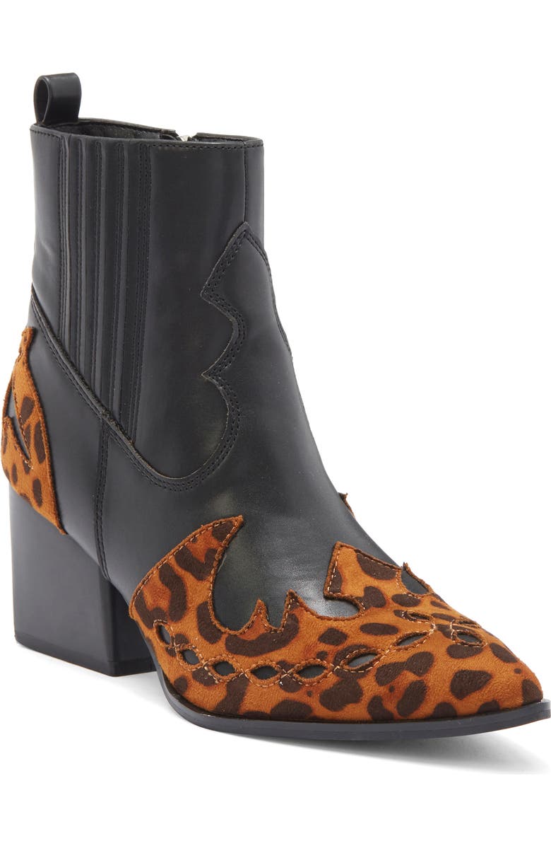 CAPE ROBBIN Janesa Western Boot, Main, color,