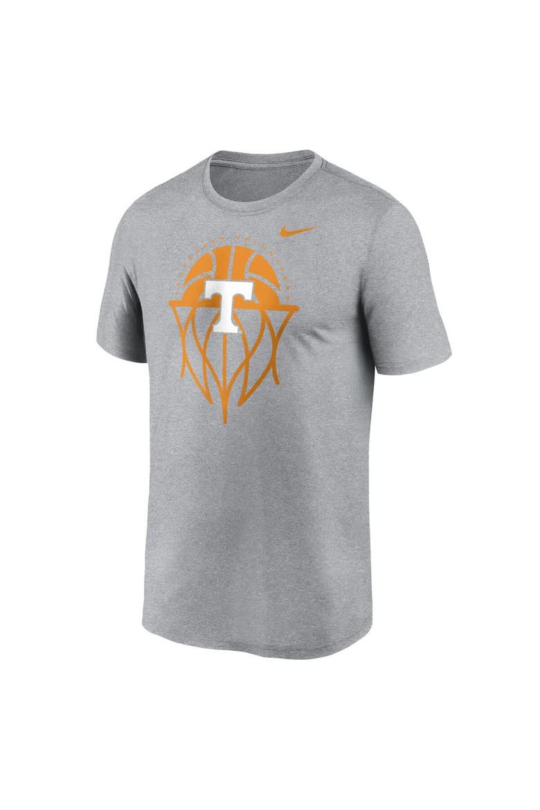 Men's Nike Gray Tennessee Volunteers Basketball Icon Legend Dri-FIT T-Shirt, Alternate, color, Gray