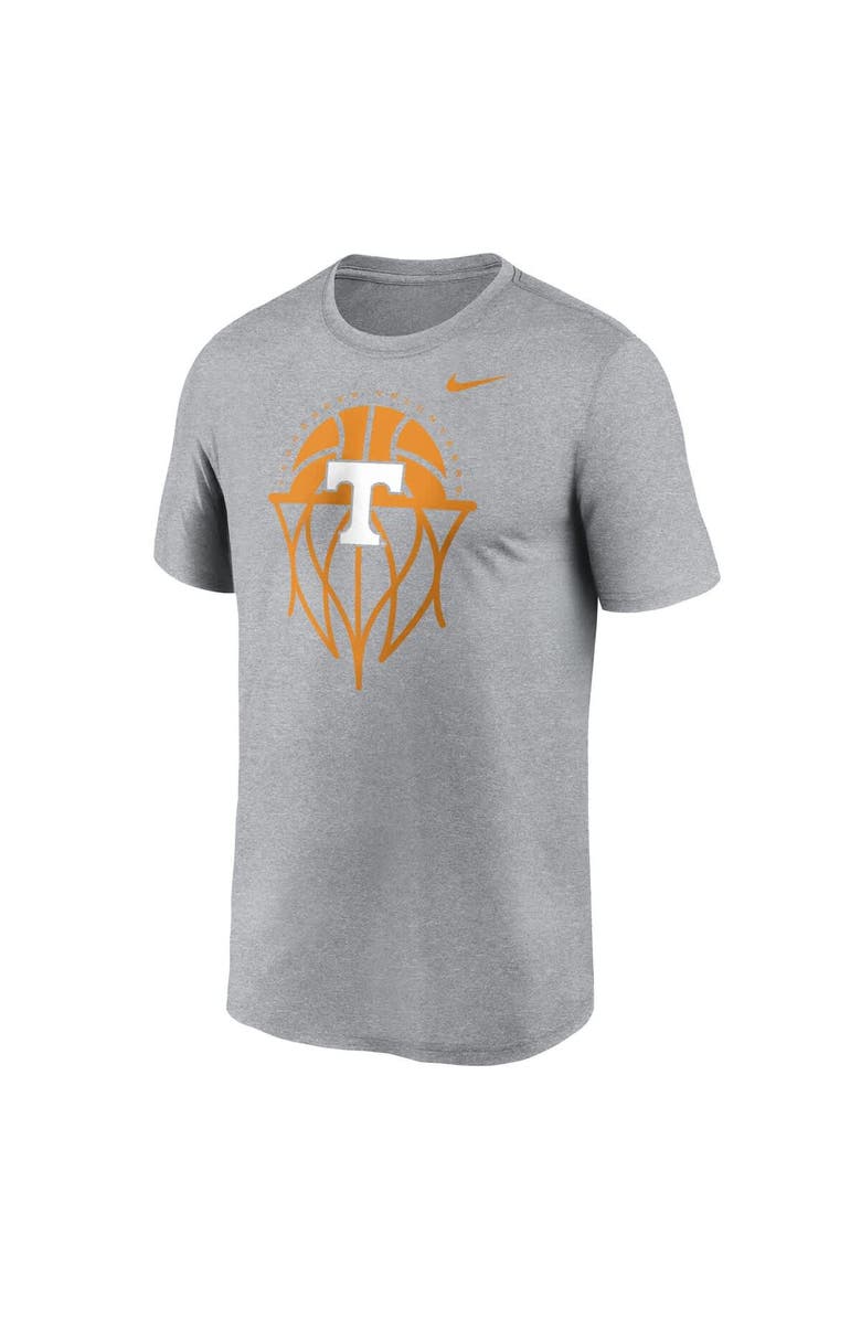 Nike Men's Nike Gray Tennessee Volunteers Basketball Icon Legend Dri-FIT T-Shirt, Alternate, color, Gray