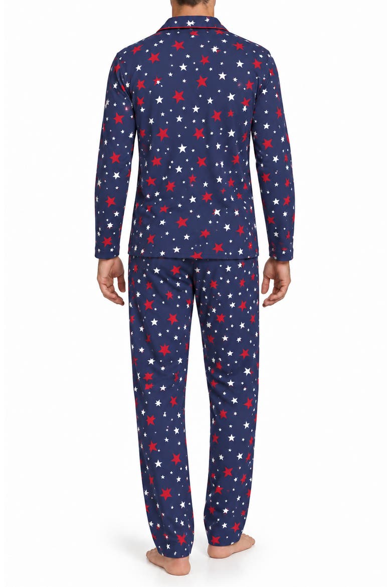 Enzos Slacker Pajamas, Alternate, color, STARS