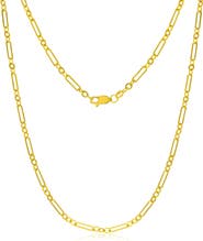 SIMONA 14k Gold Fill Paperclip Chain Necklace