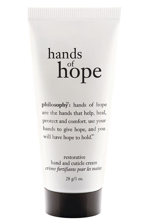 philosophy hands of hope hand & cuticle cream  product