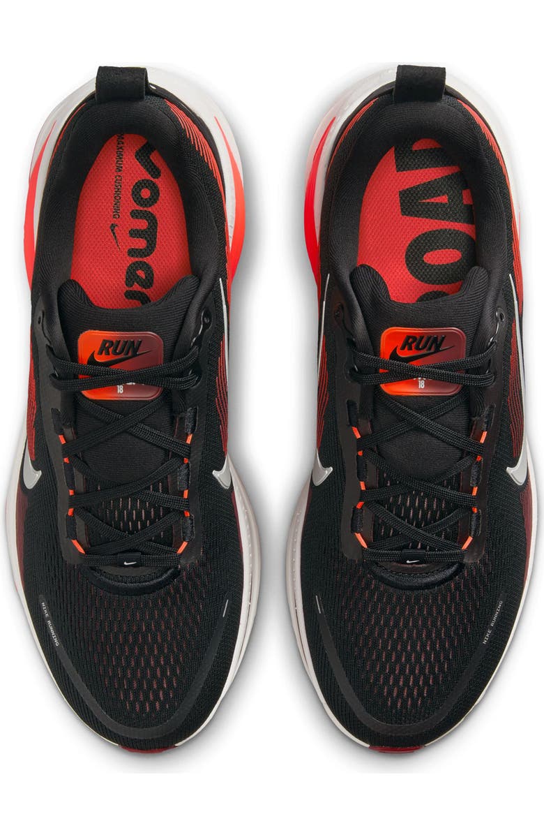 Nike Vomero 18 Running Shoe, Alternate, color, Black/ Bright Crimson