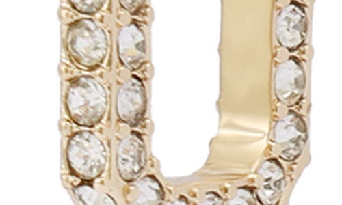 Allsaints Set Of 3 Assorted Hexagon Hoop Earrings In Gold