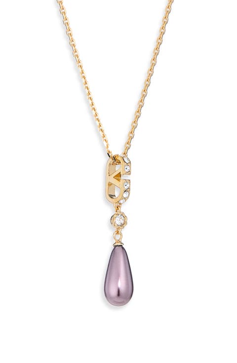 VLOGO Signature Pendant Necklace
