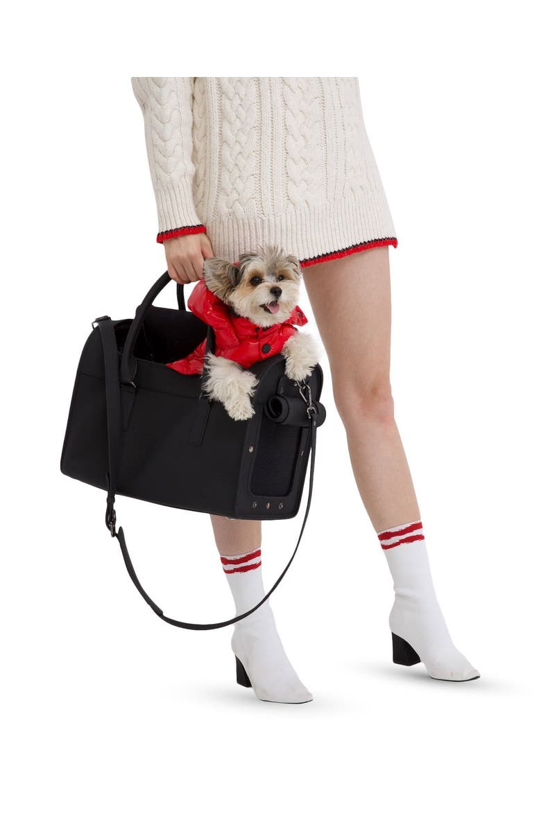 Moshiqa Jag Design Dog Carrier, Main, color, Grey