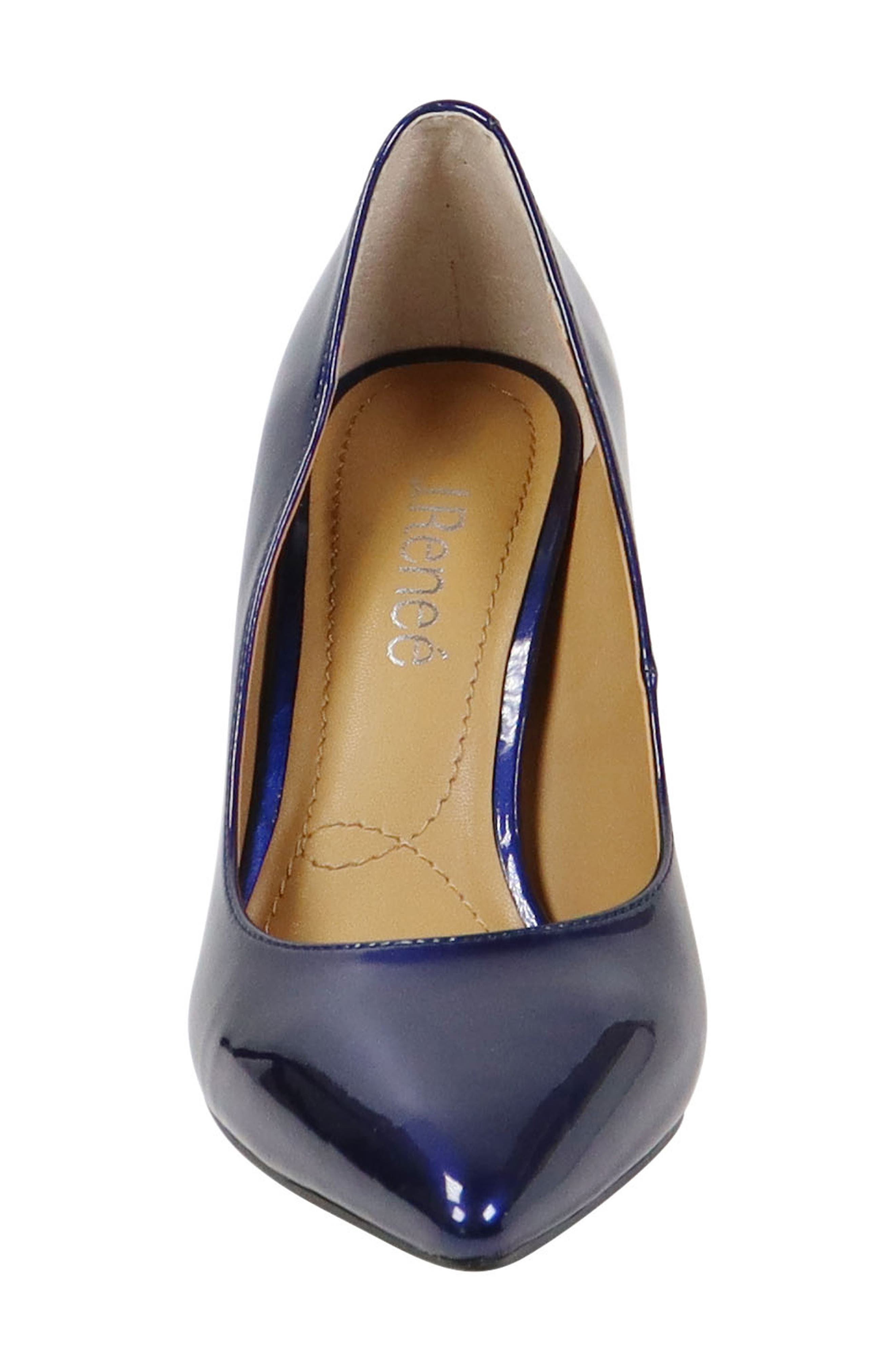 Kanan Pointed Toe Pump, Alternate, color, NAVY