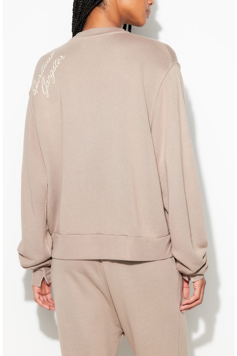 Insignia Bardot Sweatshirt, Alternate, color, MOON ROCK
