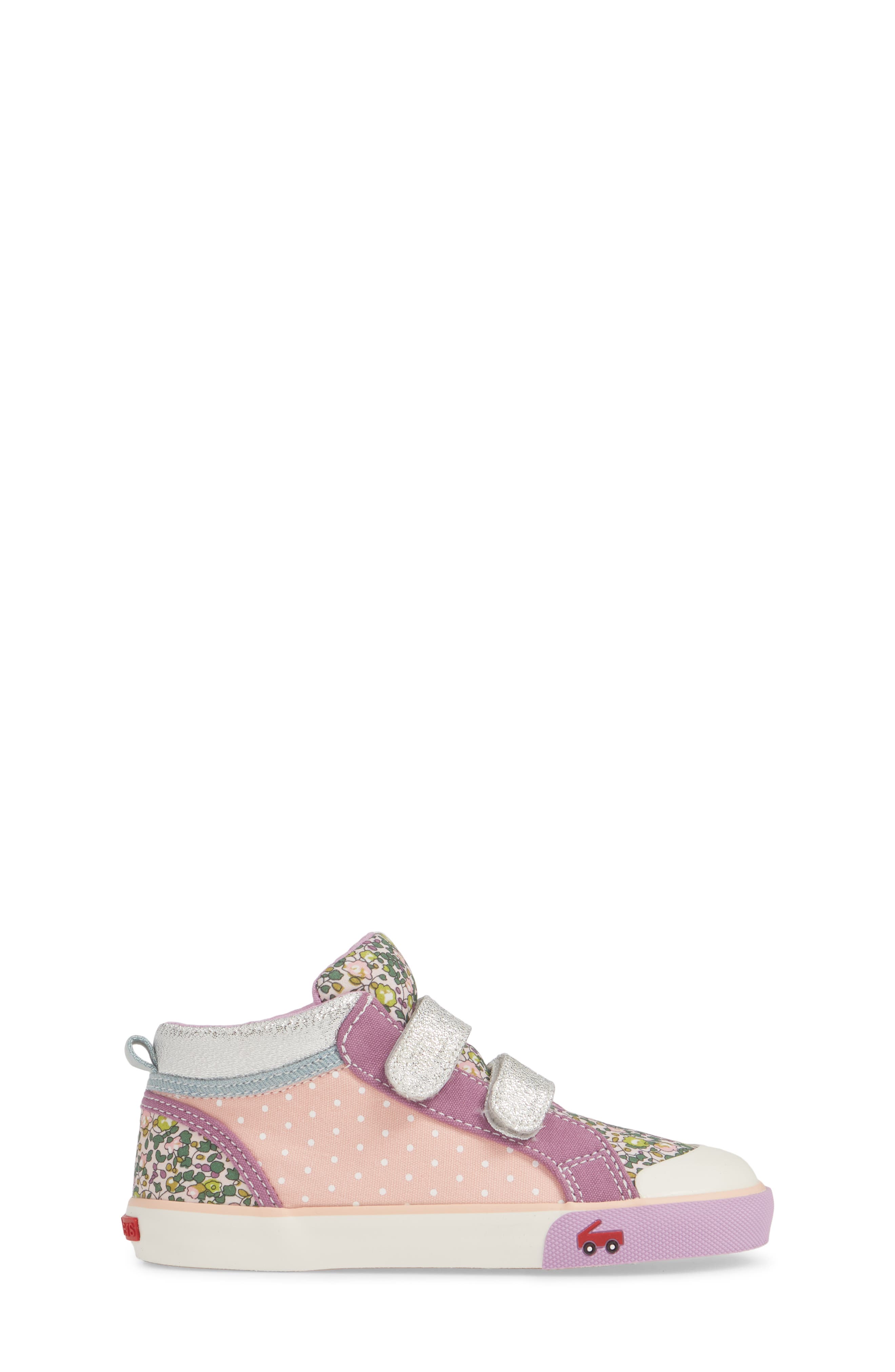 Kya Sneaker, Alternate, color, PINK/ PURPLE