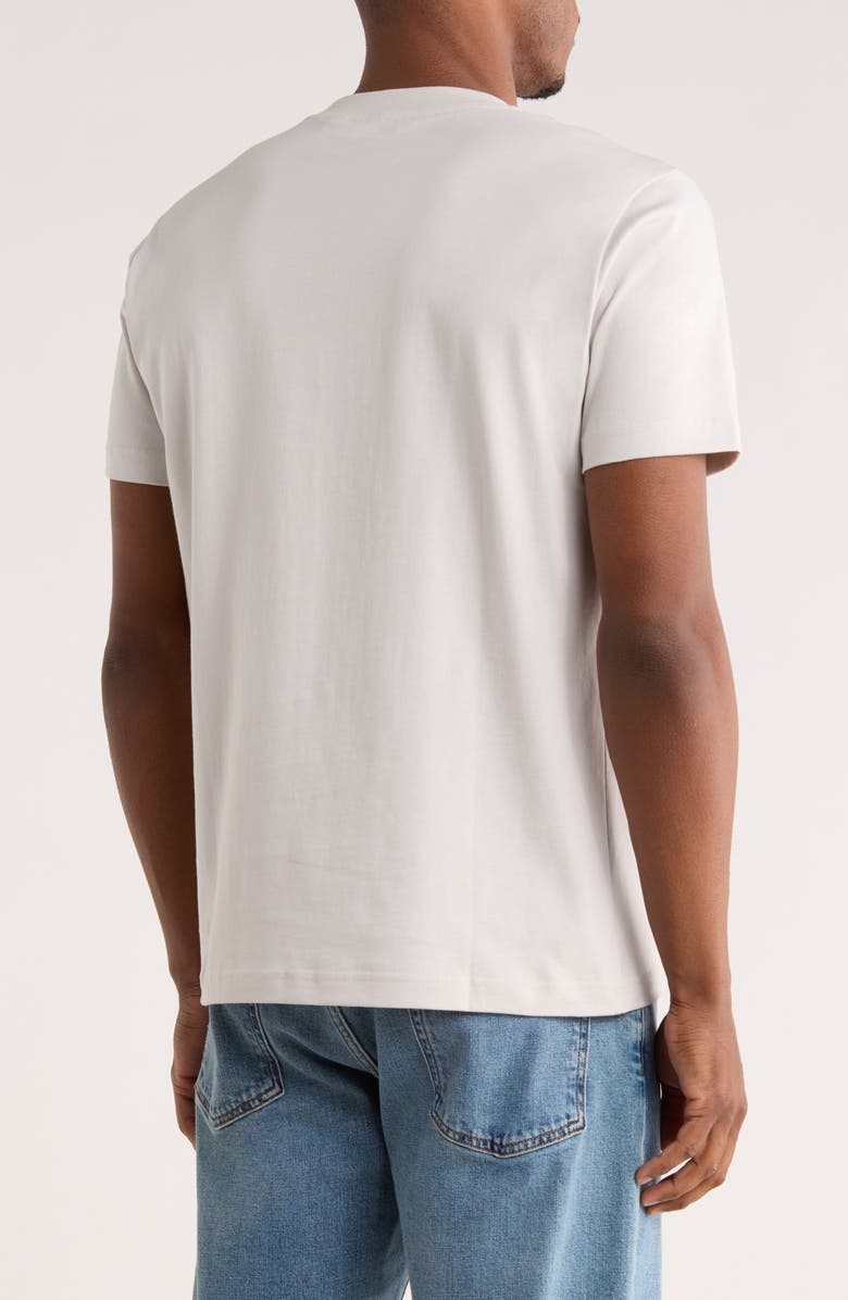 Off-White Slim Fit OFF Stamp Graphic T-Shirt, Alternate, color, Light Stone-Black