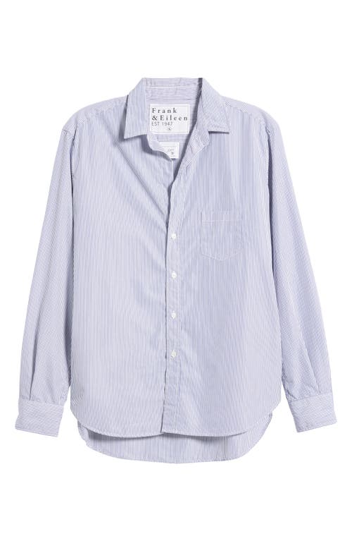 Frank & Eileen Eileen Relaxed Button-up Shirt In Blue