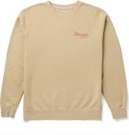 Seager Co Russ Logo Embroidered Fleece Crewneck Sweatshirt