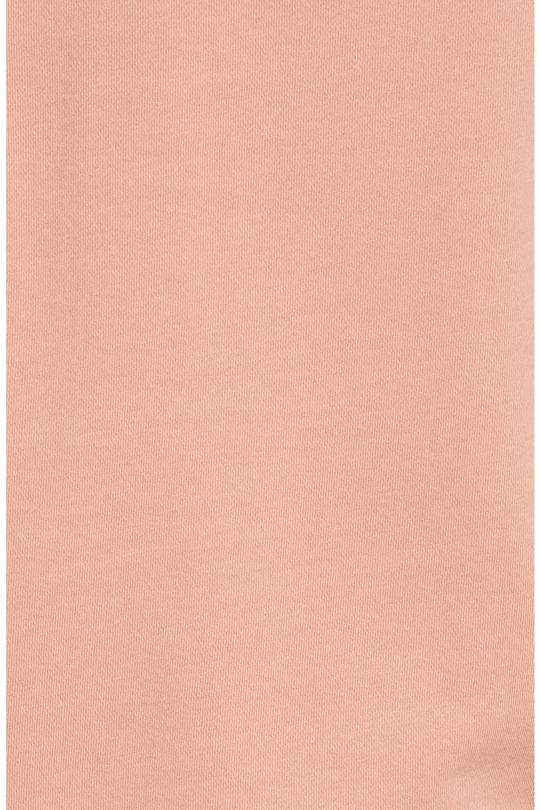 Shoulder Cutout Crewneck Cotton Top, Alternate, color, CLAY ROSE