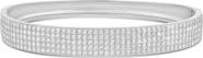 SHYMI Five Row Pavé Bangle Bracelet