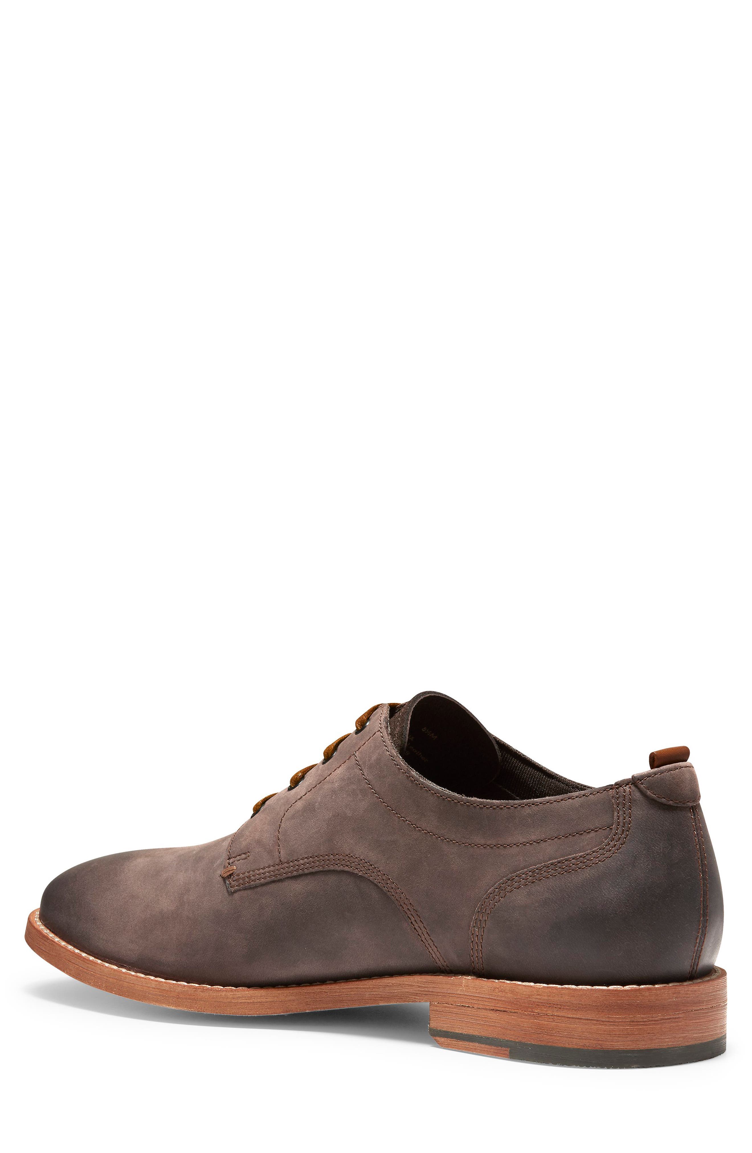 Feathercraft Grand Butcher Plain Toe Derby, Alternate, color, BRACKEN NUBUCK