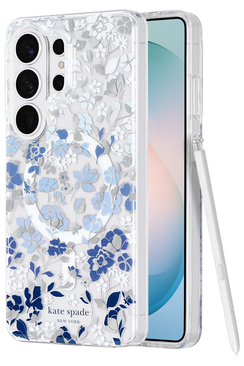 Protective Case with Magnet for Samsung Galaxy S26 Ultra, Main, color, Blue Multicolor