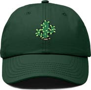 Dalix Cactus Embroidered Low Crown Cap