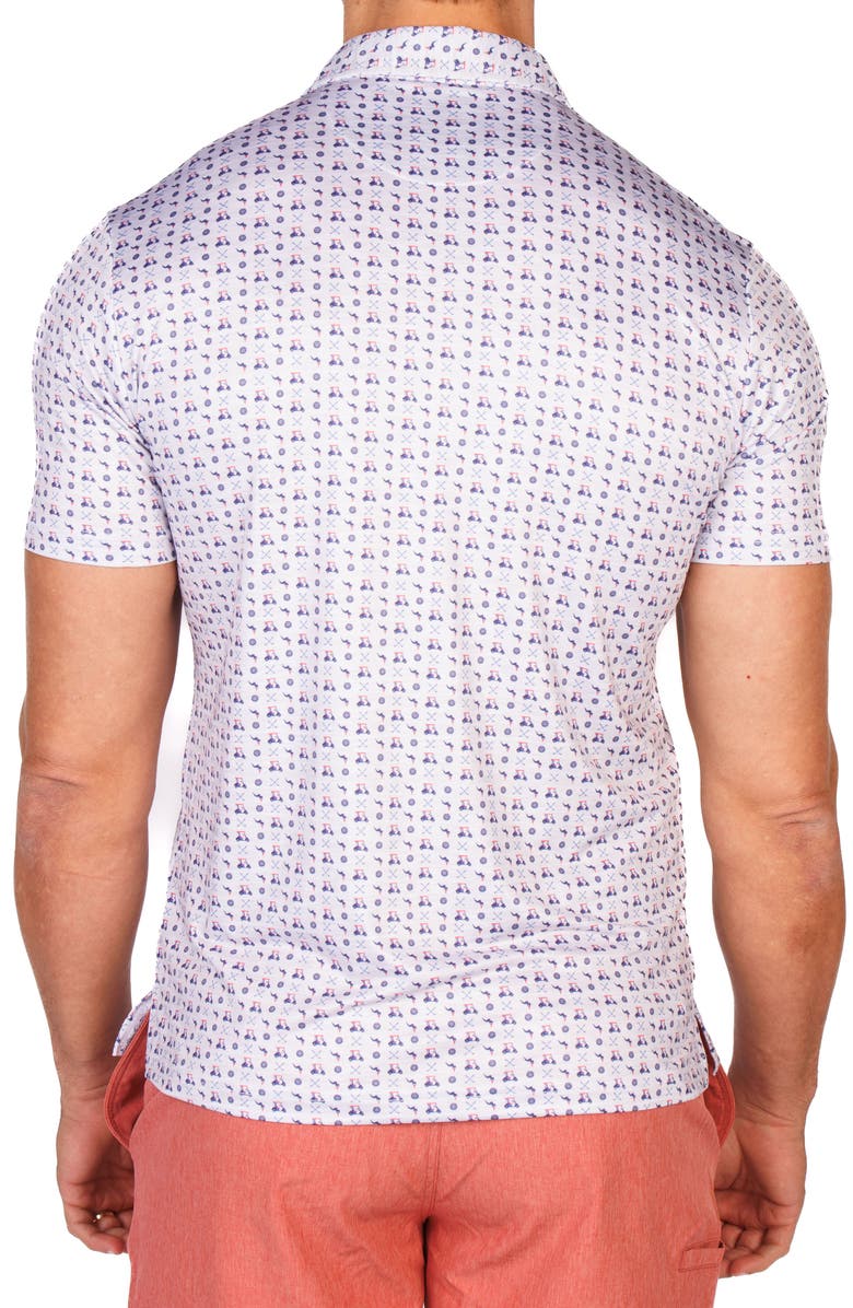 TailorByrd Golf Carts Performance Golf Polo, Alternate, color, Light Grey