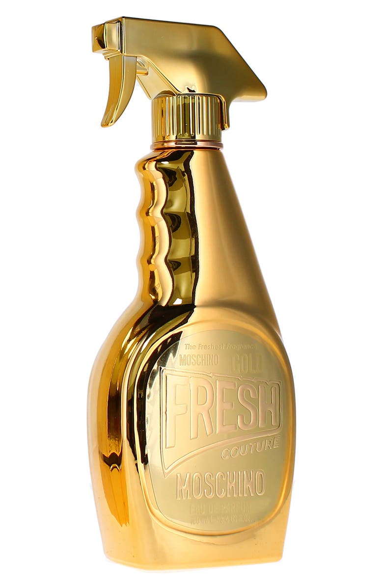 Moschino Fresh Gold Couture Eau de Parfum, Main, color, Gold