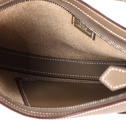 Pre-owned Hermes Hermes Arcon Bag Togo And Swift Petite In Brown