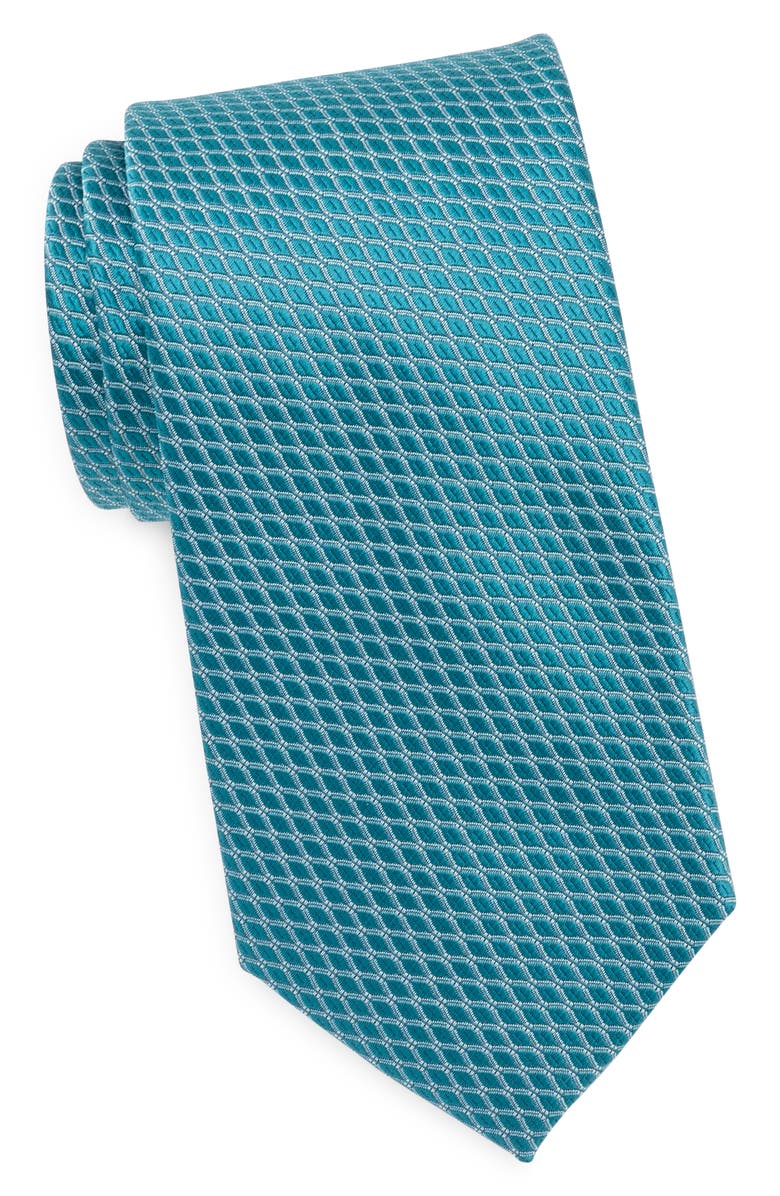 NORDSTROM RACK Holder Mini Tie, Main, color, Aqua