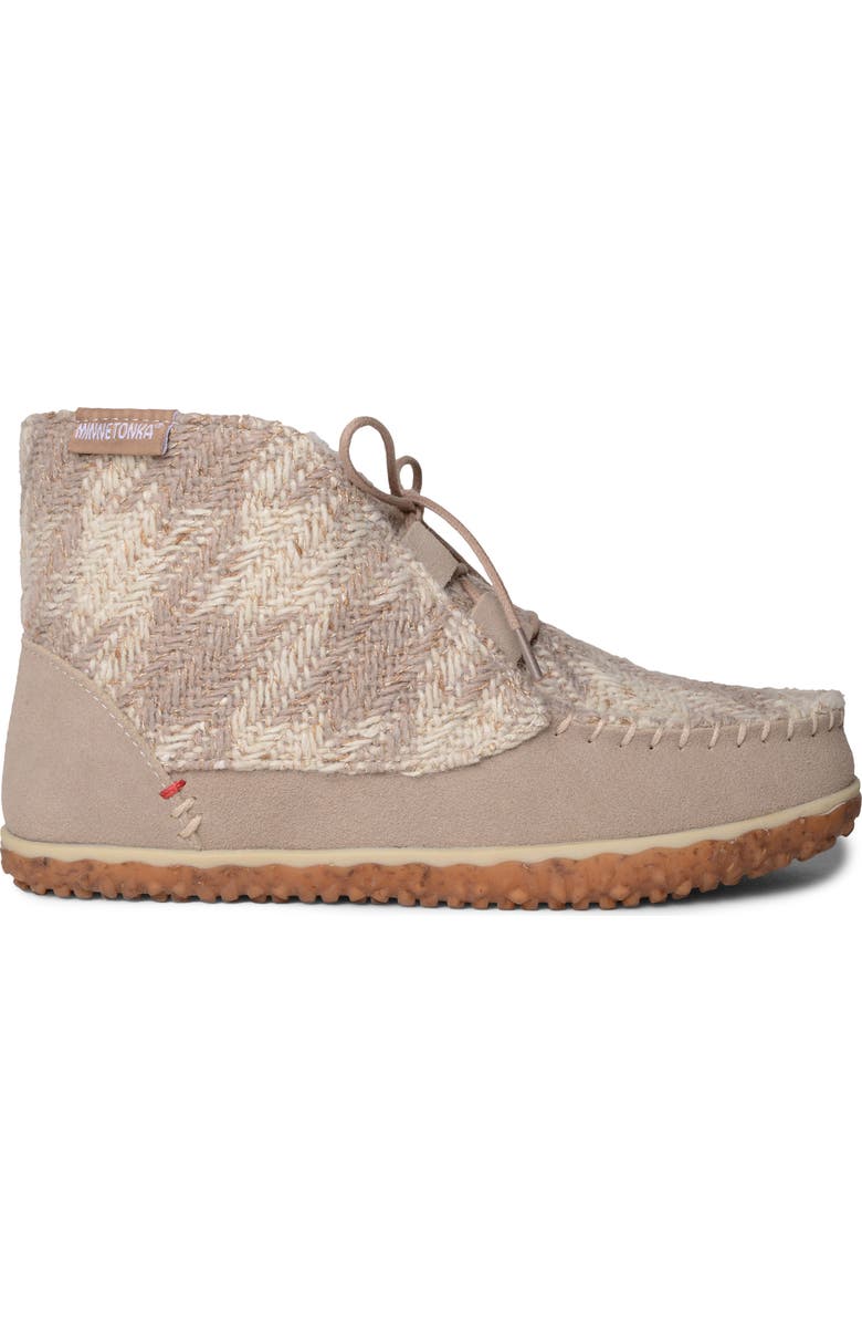 Minnetonka Torrey Faux Fur Lined Slipper Bootie, Alternate, color,