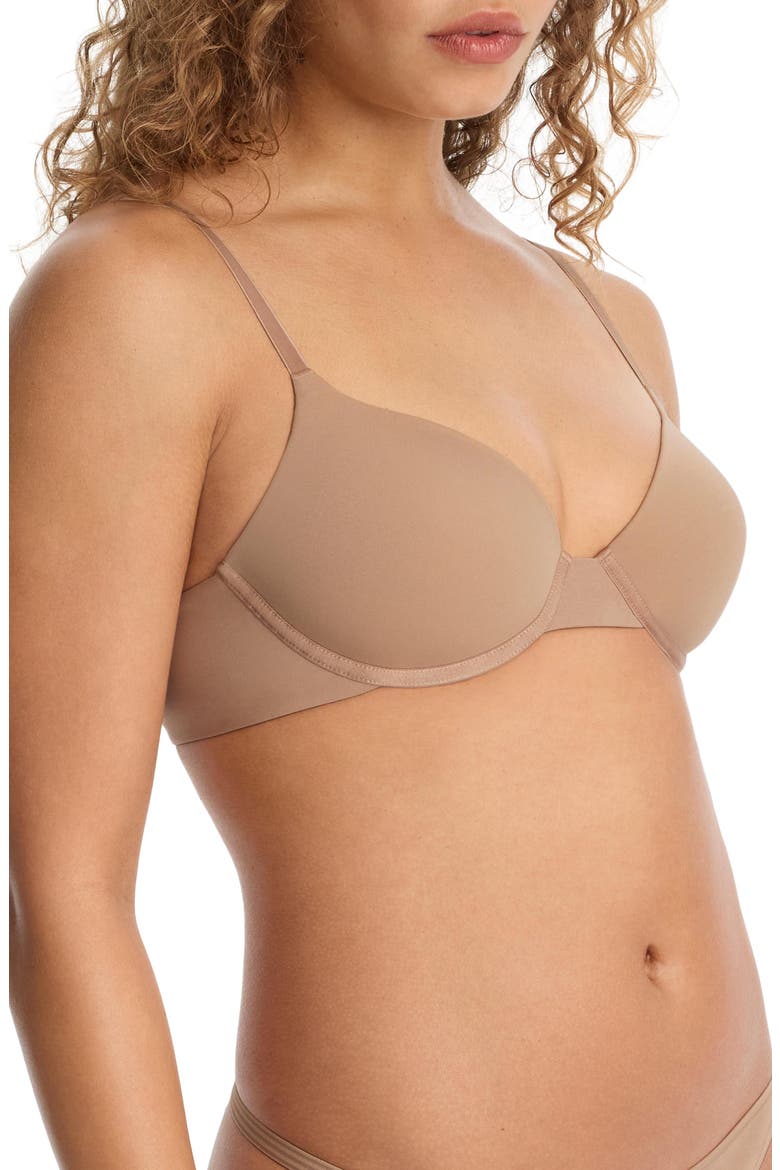 Insider Convertible T-Shirt Bra, Alternate, color, Cinnamon Sugar