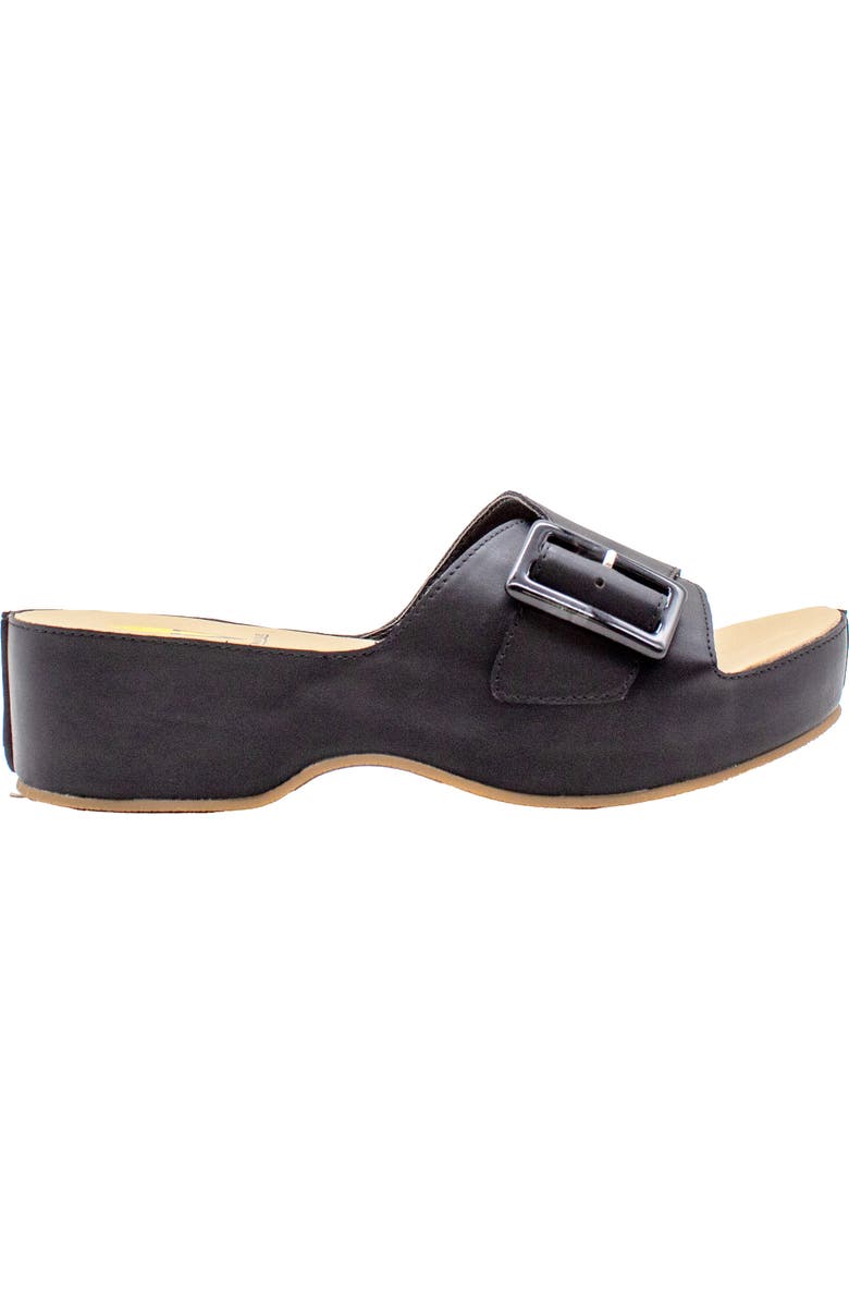 Volatile Bertha Platform Slide Sandal, Alternate, color, Black