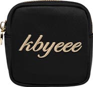 Stoney Clover Lane Mini Kbyeee Embroidered Pouch