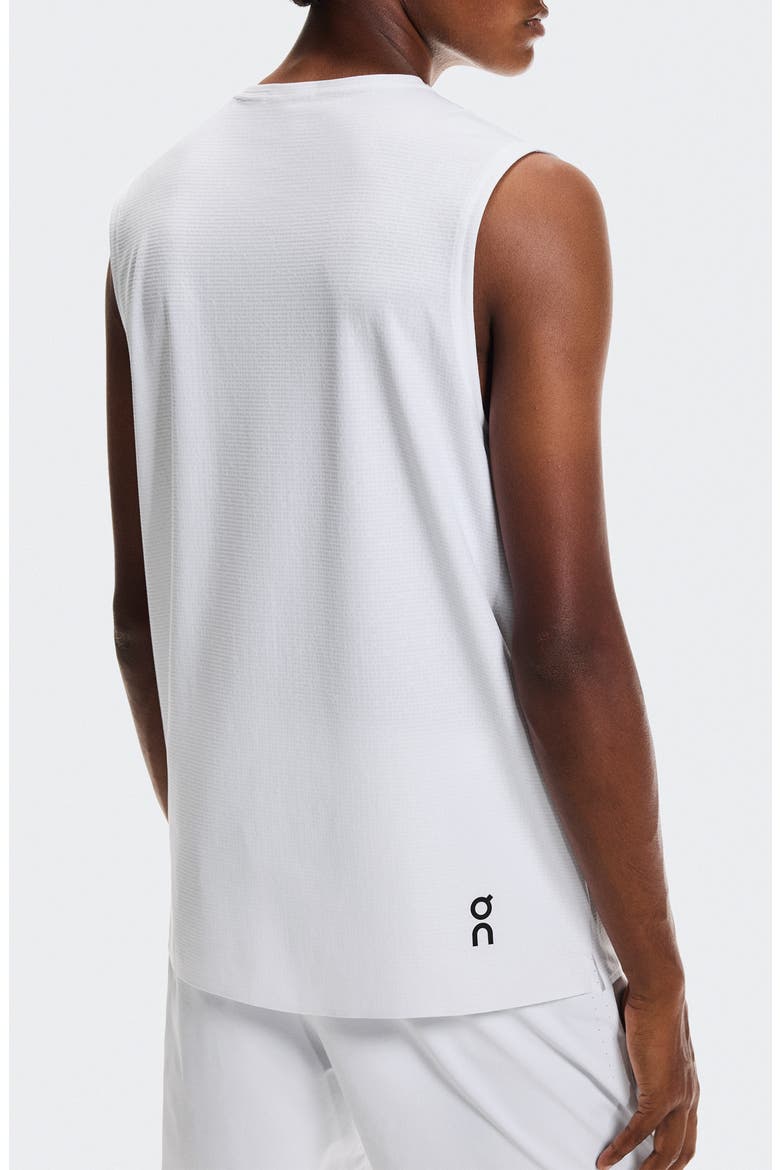 Court Performance Tennis Tank, Alternate, color, WHITE