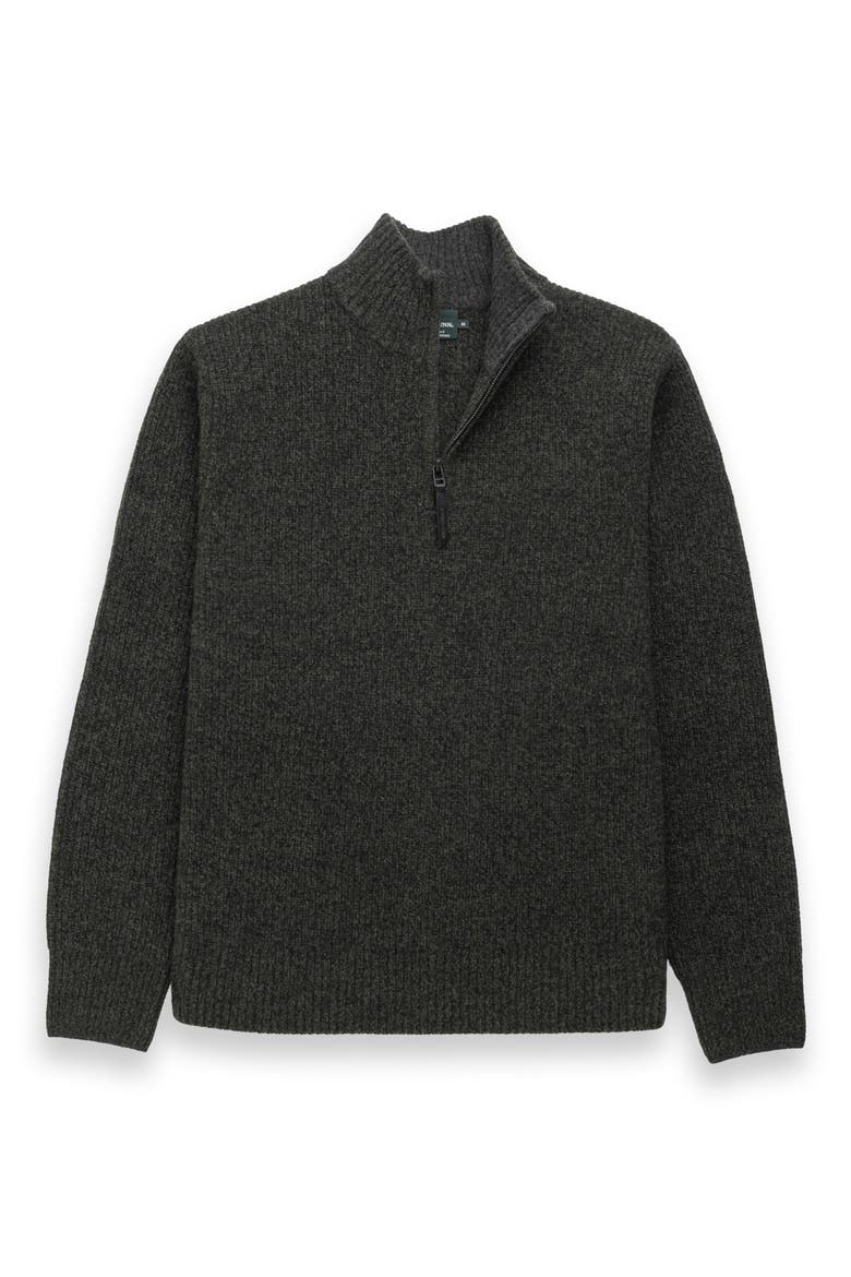 Robbies Road Quarter Zip Sweater, Alternate, color, JUNGLE