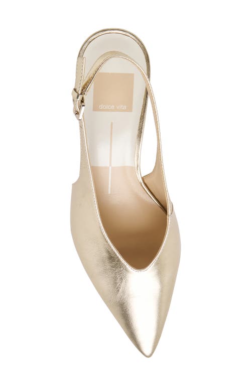Dolce Vita Alenna Slingback Pointed Toe Kitten Heel Pump
