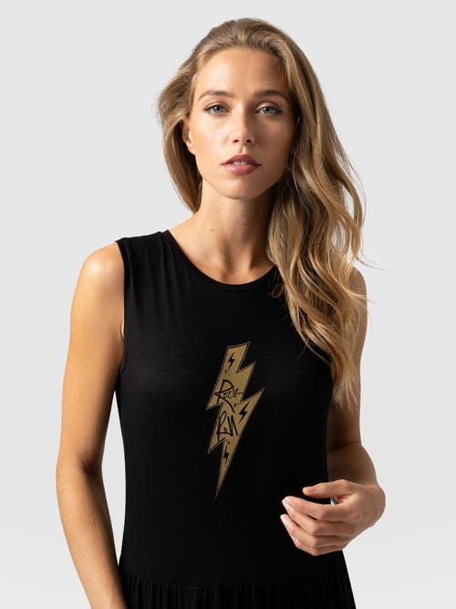 Saint And Sofia Saint + Sofia Greenwich Dress In Black