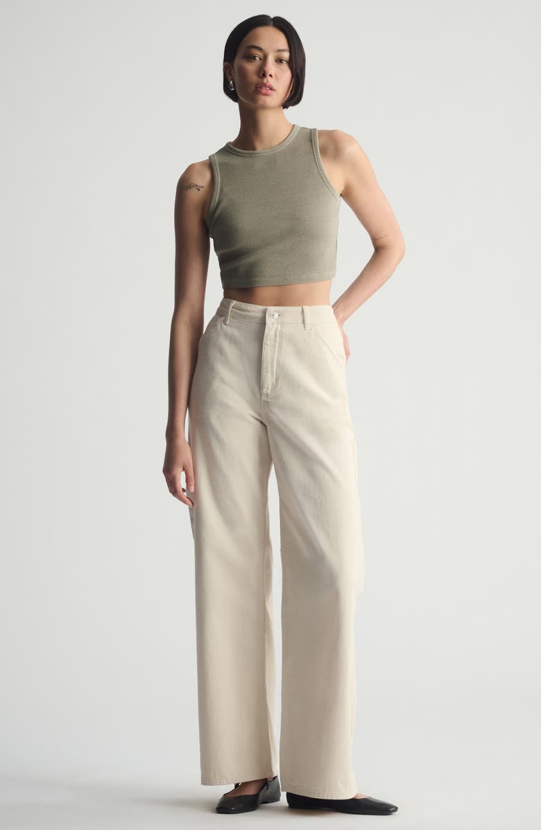 Brooklyn Industries Twig Rib Crop Tank, Alternate, color, 