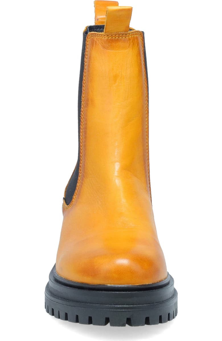 Miz Mooz Lizette Chelsea Boot, Alternate, color, Ochre Antique Burnish