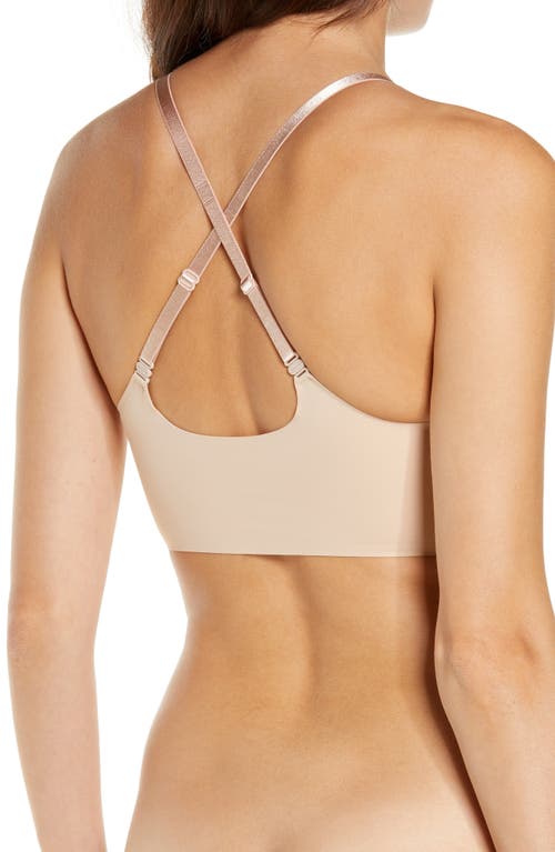 True & Co. True & Co The True Body Triangle Convertible Strap Bralette In Neutral