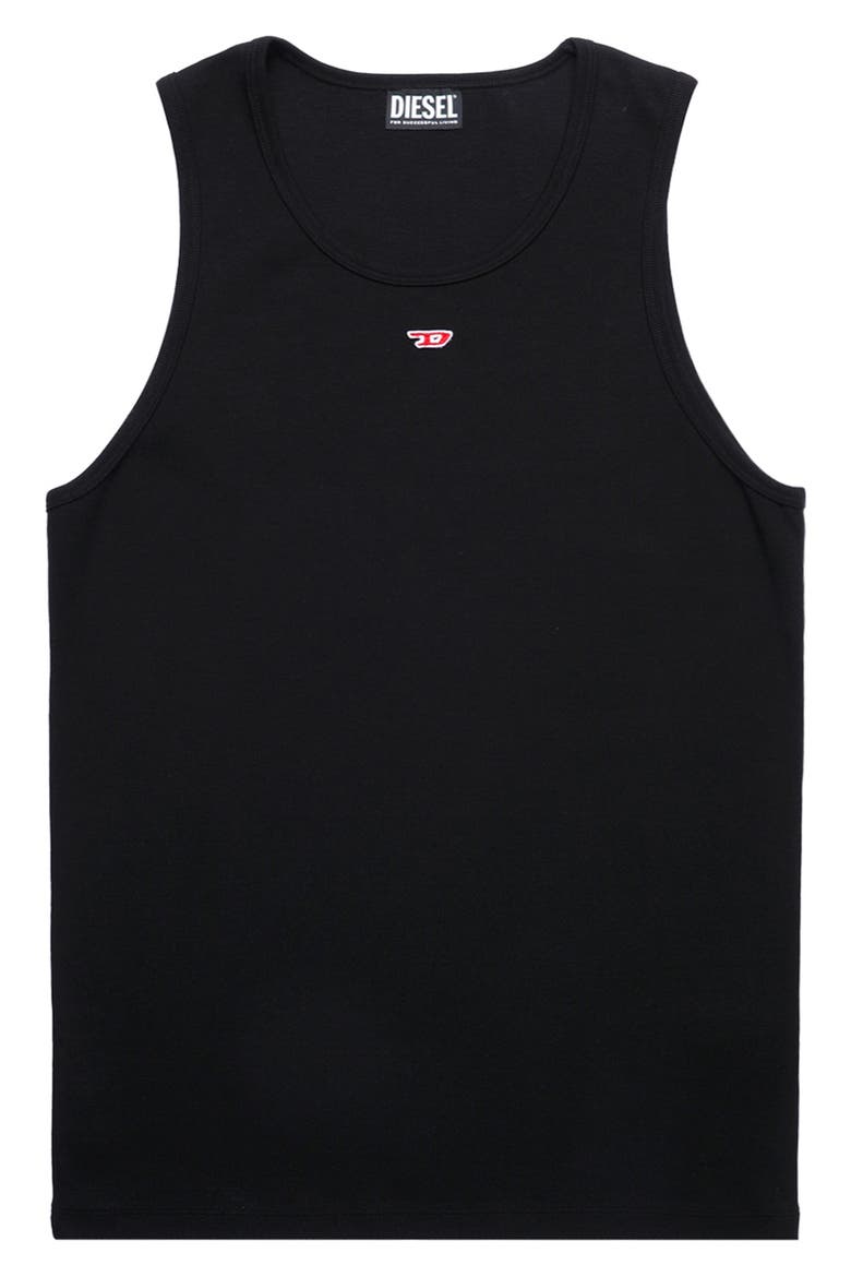 T-Lifty-D Fitted Tank Top, Alternate, color, BLACK