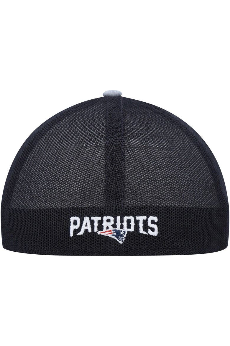 Men's '47 Heathered Gray/Navy New England Patriots Motivator Flex Hat, Alternate, color, Heather Gray