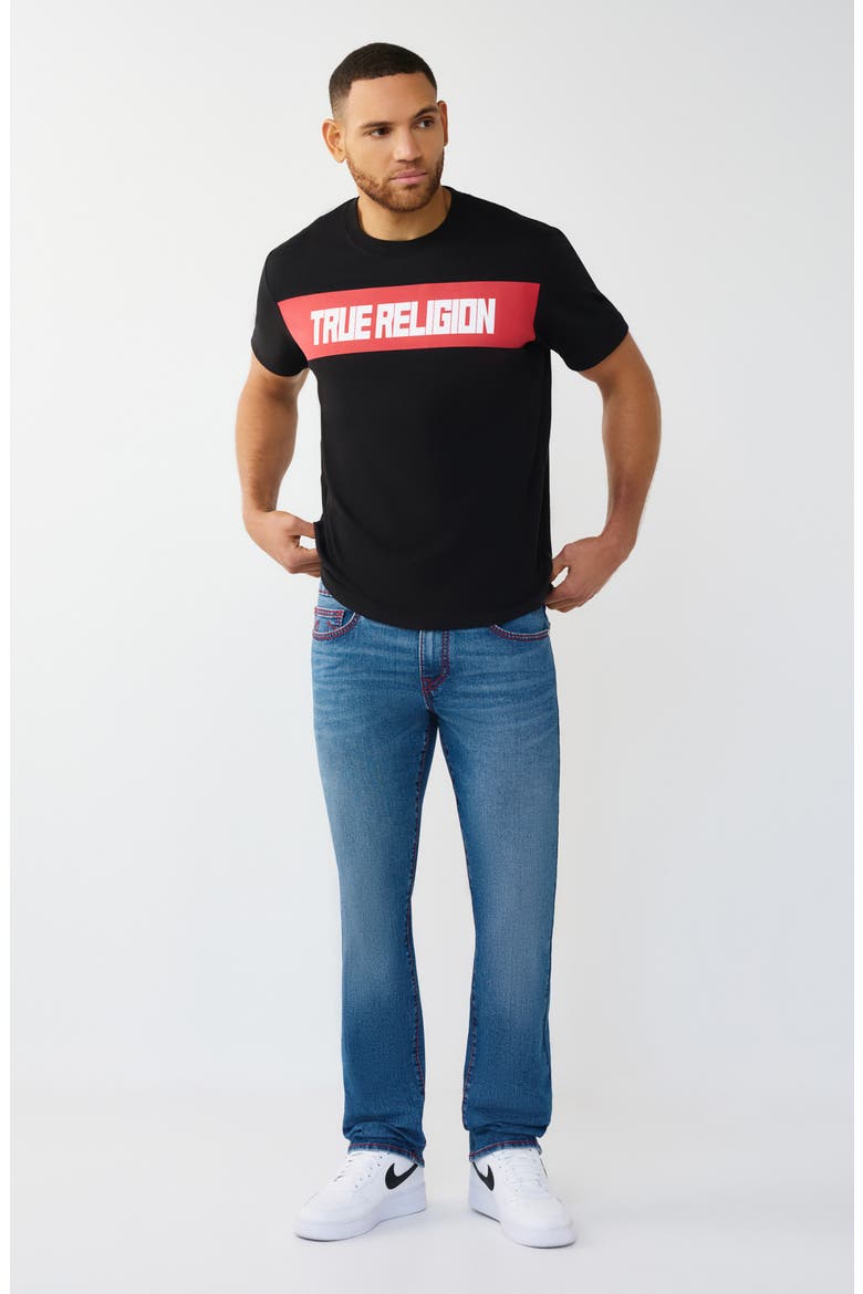 Ricky Big T Straight Leg Jeans, Alternate, color, MEDIUM NEPTUNE