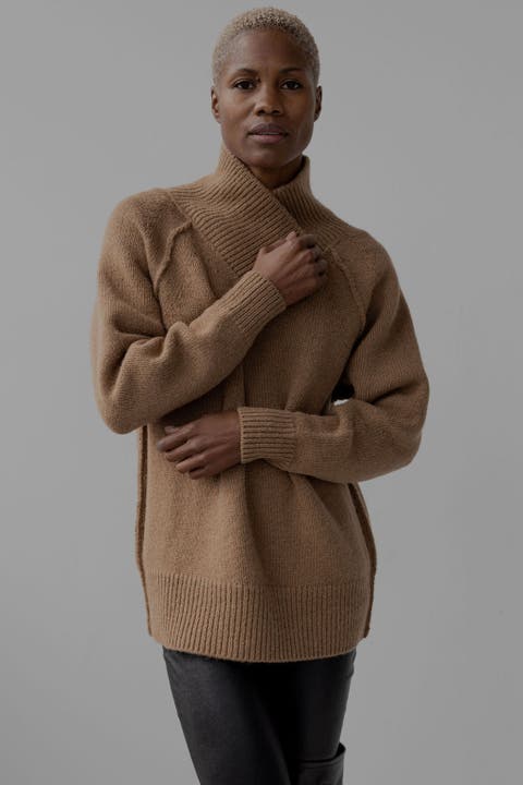Wrap Collar Pullover