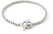 Mint & Lily Toggle Clasp Beaded Bracelet