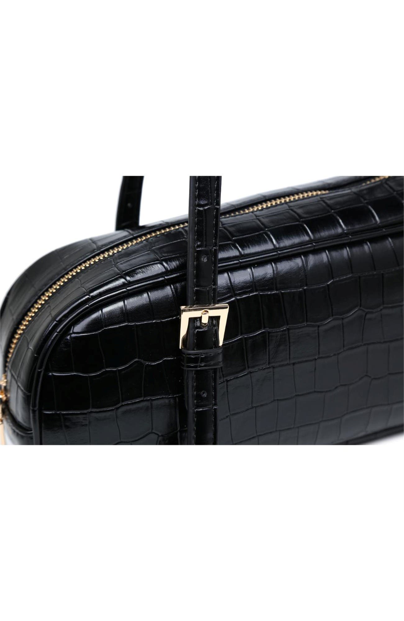 Athena Shoulder Bag, Alternate, color, Black