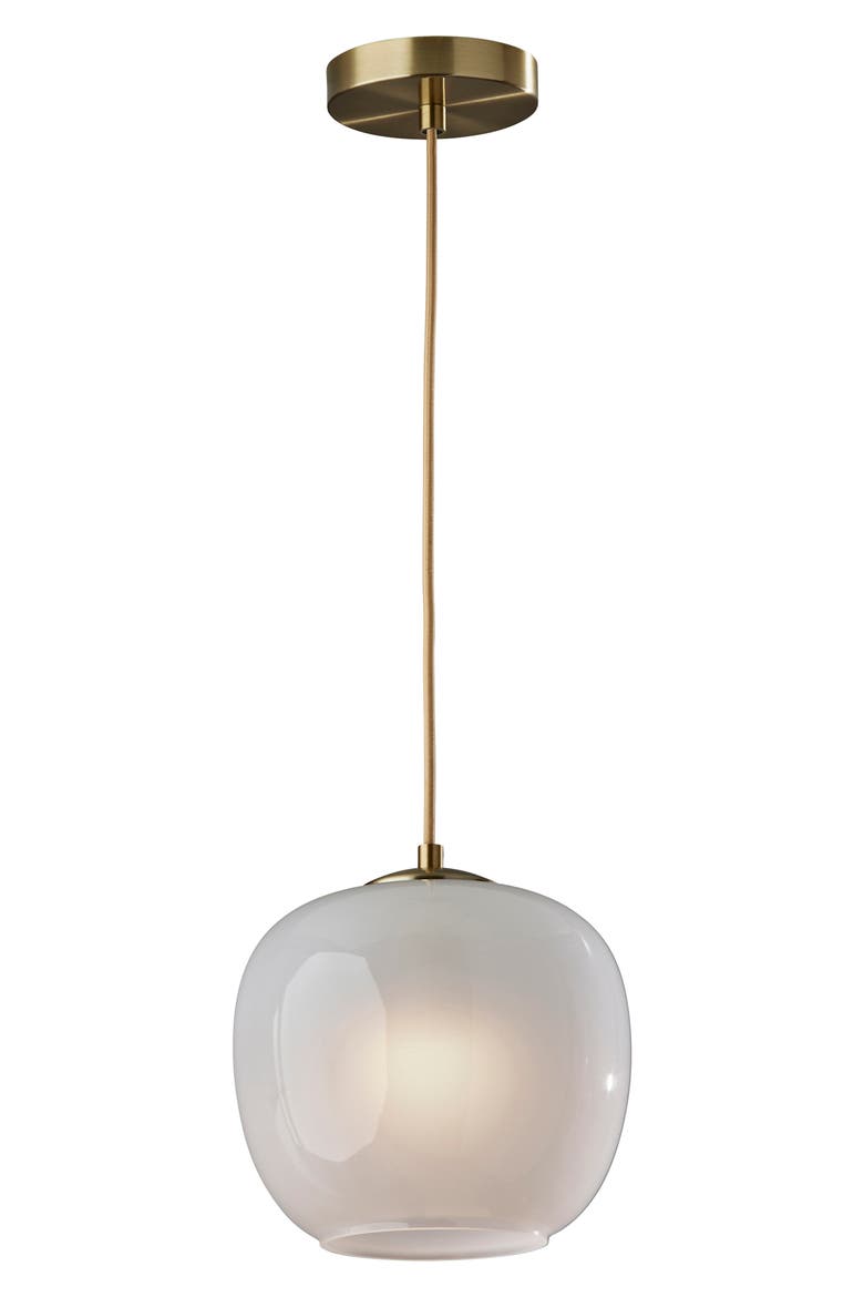 Magnolia Pendant Light, Main, color, ANTIQUE BRASS