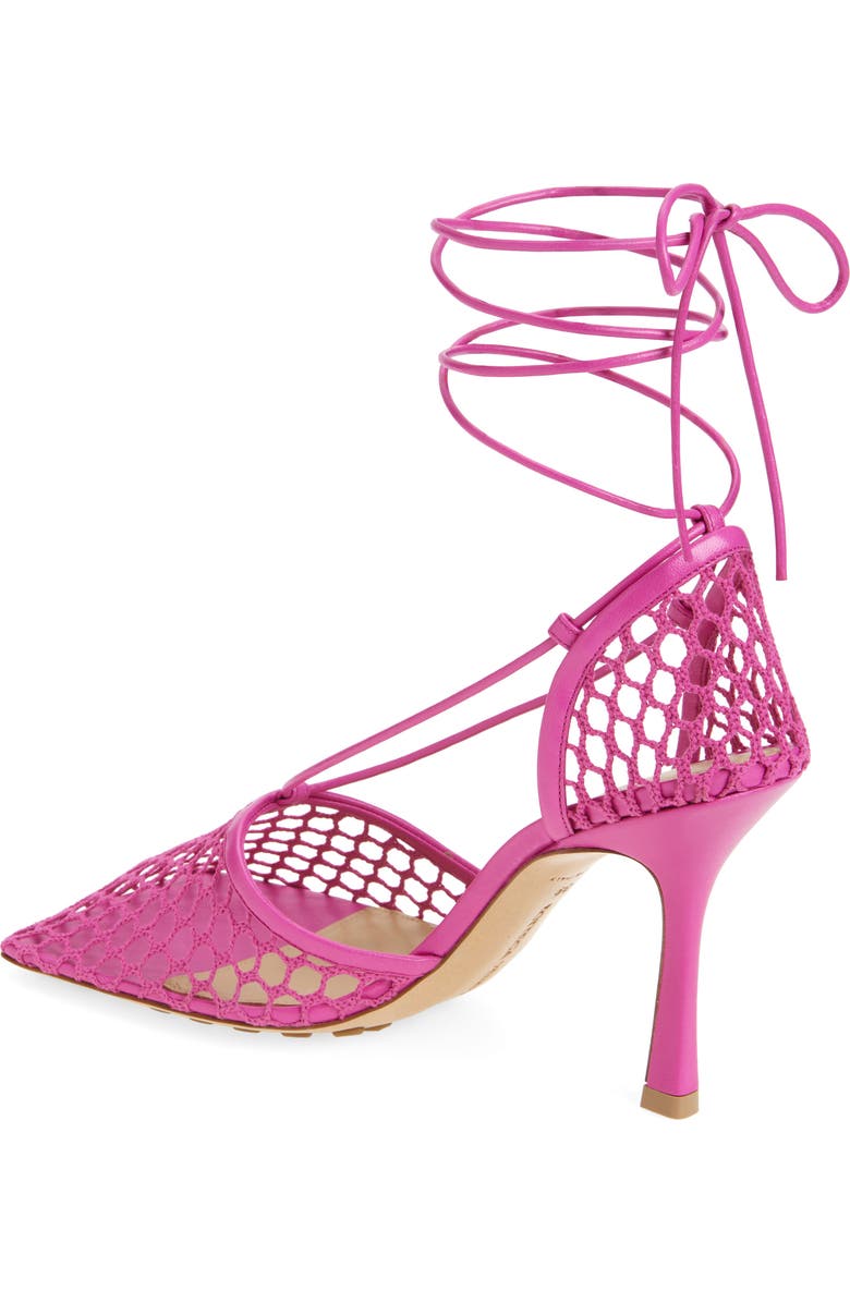 Bottega Veneta Stretch Lace-Up Sandal, Alternate, color,