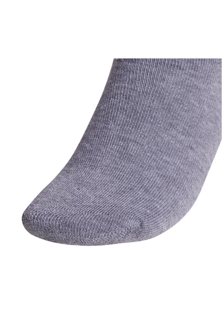 Kids' Trefoil Assorted 6-Pack Quarter Socks, Alternate, color, HEATHER GREY/ BLACK/ WHITE