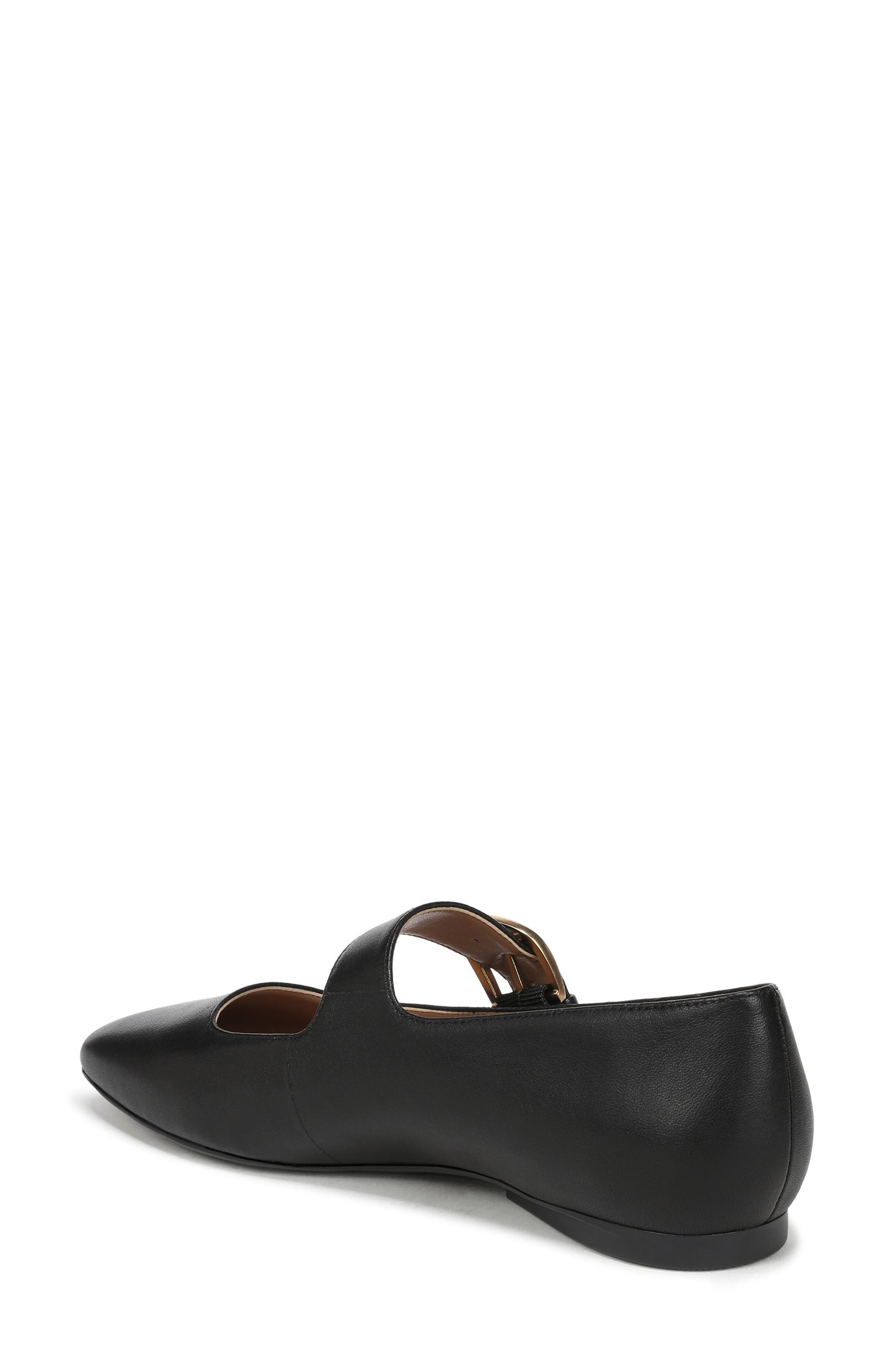 Naturalizer Cosmic Mary Jane Flat, Alternate, color, Black Leather