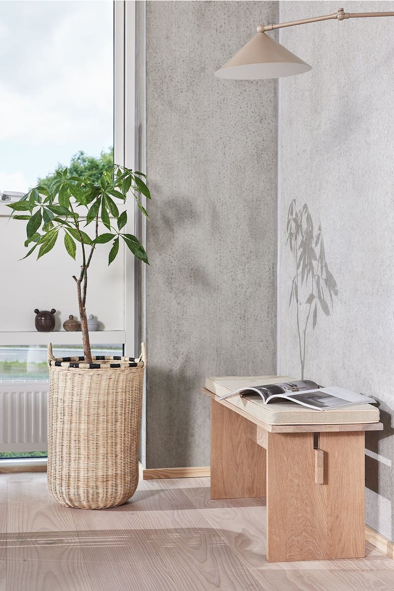 Asa Bench Cushion in Clay Melange, Alternate, color, Melange