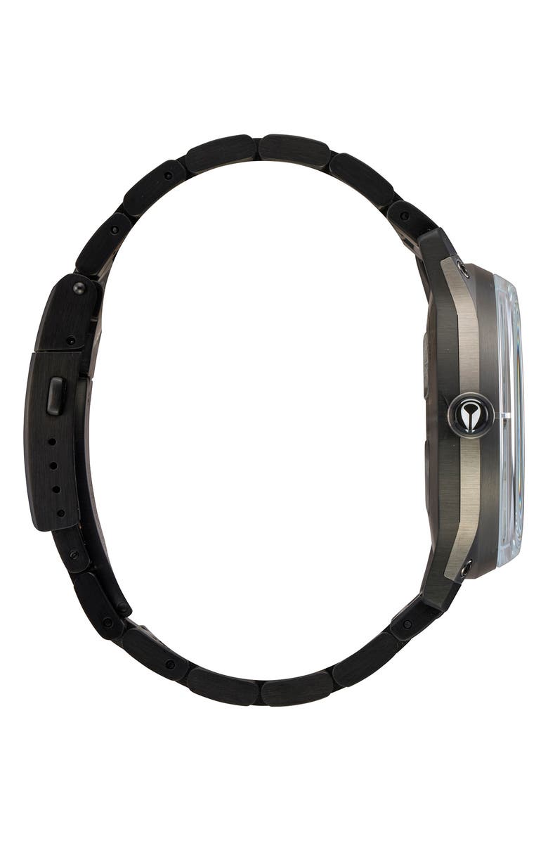 Nixon The 5th Element Automatic Bracelet Watch, 42mm, Alternate, color, 
